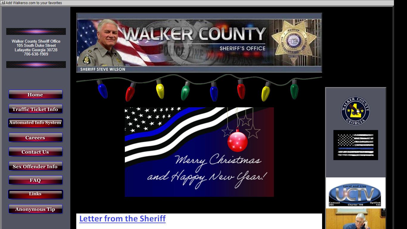 Walker County Sheriff